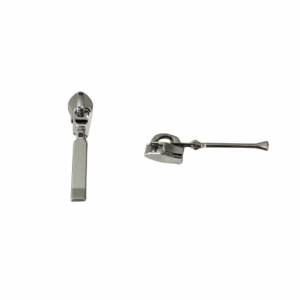 Curseur zip T5 - fin argent