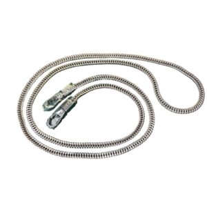 CHAINE maille plate - argent 120cm