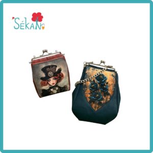 Patron du duo des mini sacs "Charmeuse" et "Héritage"
