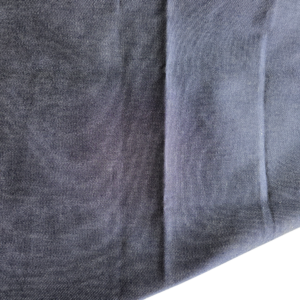 Toile coton bleu denim - 50cm  NON RECONDUIT produit en liquidation