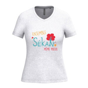 T-shirt Femme « Ensemble, SéKaN... même mieux ! »