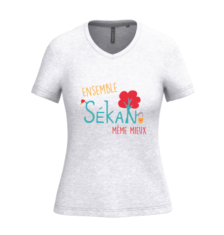 T-shirt Femme « Ensemble, SéKaN... même mieux ! »