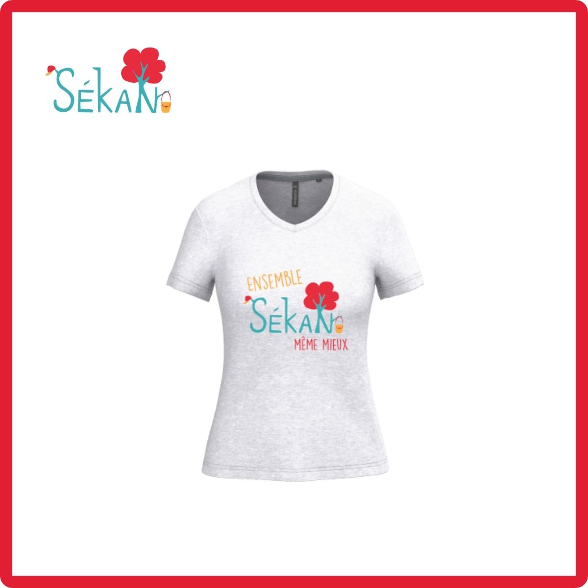 T-shirt Femme « Ensemble, SéKaN... même mieux ! »